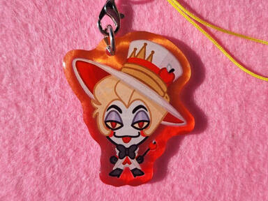 Silly Lucifer Phone Charm