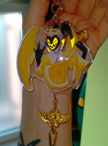 Adam Gold Foil Charm